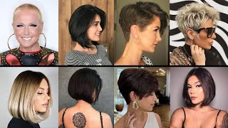 50 MELHORES CORTE DE CABELO CURTO FEMININO 2024 PARA MULHERES 40 50 60 ANOS [upl. by Rodmun413]