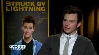 Chris Colfer Gets Struck By Lightning [upl. by Shirlee]