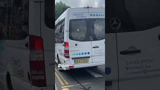 Bus Spotting Caerphilly Country Borough Council Mercedes Benz Sprinter EVM Cityline 2 RJ17 OCX Pt2 [upl. by Alasdair]