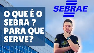 O que é o Sebrae para que serve [upl. by Aytak]