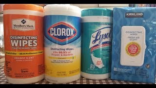 How To Use Disinfectant Wipes The Right Way [upl. by Airbmak68]