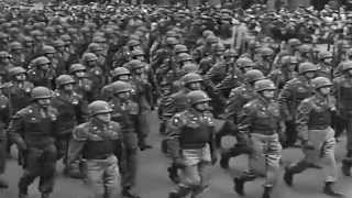 Newsreel 82nd Airborne Victory Parade 5th Ave NYC 1121946 full [upl. by Anilegna]