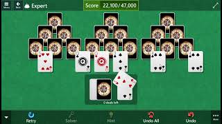 Solitaire amp Casual Games TriPeaks Expert Daily Challenge November 4 2024 [upl. by Sumedocin]