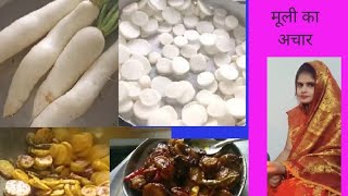 how to make mooli ka acharmooli ka achar kaise banaye मूली अचार बनाने का तरीका। [upl. by Eugor]