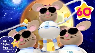 3 Blind Mice  Classic Nursery Rhymes and Kids Songs  Little Baby Bum  Animal for Kids [upl. by Nyrraf]