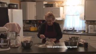 Kneading Baking Powder Biscuits vs Yeast Bread [upl. by Alyat]