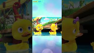 🐥 Cinco Patitos  Canciones Infantiles  Shorts Videos para Niños  Dave and Ava en Español 🐥 [upl. by Aztilem]