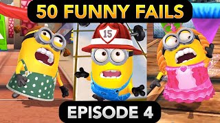 Minion Rush 50 FUNNY FAILS Episode 4  The Mall Prison Super Silly Fun Land [upl. by Gabrila184]