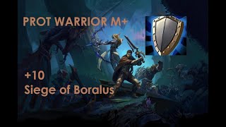 Prot Warrior M POV  10 Siege of Boralus [upl. by Hadias]