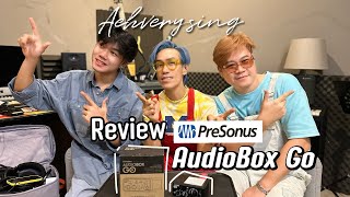 Aehverysing I Review PreSonus AudioBox Go [upl. by Tterraj]