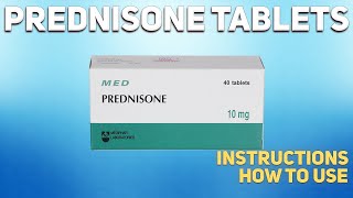 Prednisone tablets how to use How and when to take it Who cant take Prednisone [upl. by Llerrad]