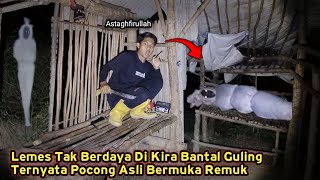 CAMPING HOROR ❗Pasrah Dan Mencekam Jika Sudah Begini Nyawaku Bisa Habis Di Kroyok Pocong Saat Hujan [upl. by Lyrrehs]