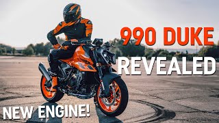 New KTM 990 Duke new engine new frame… but what about that face [upl. by Na]