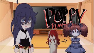 pro hero react to poppy playtime backstory  huggy waggy  poppy  part 1  1k sub special [upl. by Rafaellle]