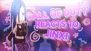 「 ✦CALL OF DUTY REACTS TO JINX✦ 」Arcane x Cod [upl. by Andrei]