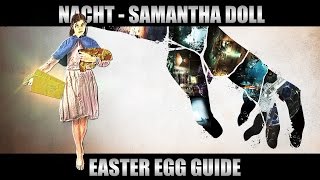 Zombies Chronicles  Nacht Samantha Doll Easter Egg Guide Black Ops 3 Zombies [upl. by Nickerson561]