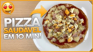 PIZZA PORTUGUESA EM 10 MINUTOS  Poucos Ingredientes e Fácil de Fazer [upl. by Dotty]