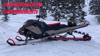 2022 SkiDoo Summit X 165 850 ETEC Turbo with Expert Package [upl. by Esirrehc]