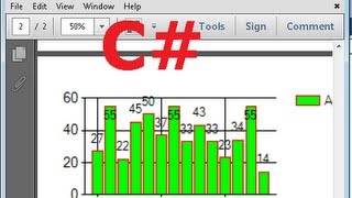 C Tutorial 47 iTextSharp  Microsoft Chart Controls to PDF with iTextSharp [upl. by Aneez306]