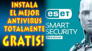 NO PAGUES POR UN ANTIVIRUS LICENCIA 100 LEGAL ESET SMART SECURITY PREMIUM  GRATIS DE POR VIDA [upl. by Adamsen]