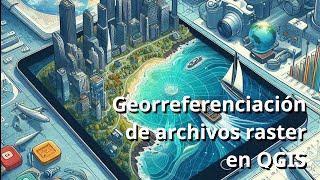 Georreferenciación de archivos raster en QGIS [upl. by Sacttler]