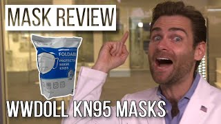 The mask gods laugh at Lloyd  WWDOLL KN95 Foldable Protective Masks Review [upl. by Auginahs]