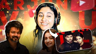 Arjunar Villu Song Reaction  Ghilli  Thalapathy Vijay  Trisha  Vidyasagar  Ashmita Reacts [upl. by Klinger]