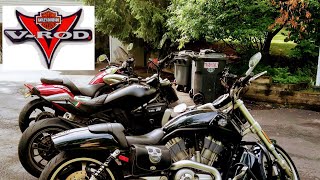 Harley Davidson VRod muscle review Any why the VRod is the muscle bike to have [upl. by Amorette]