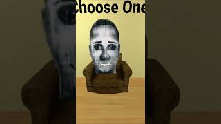 Escape Nextbots Obunga Selene Delgado And My Name Is Aughhh Choose One gmod [upl. by Orvan]