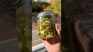 Quick and Easy Pickled Jalapeños🌶️ Click here to view the recipe [upl. by Flanders]