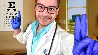 ASMR Español Super Detallado Nervios Craneales Doctor Roleplay Examen De La Vista Oidos Para Dormir [upl. by Yarised940]