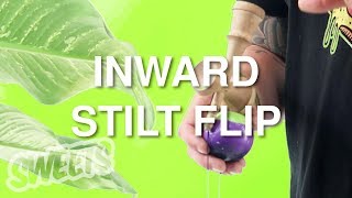 How to Inward Stilt Flip  Kendama Trick Tutorial  Sweets Kendamas [upl. by Ardnikat]