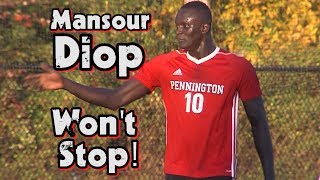 Pennington 3 Hightstown 0  Mercer County Tournament Semifinals  Mansour Diop 2 Goals [upl. by Nnylyak963]