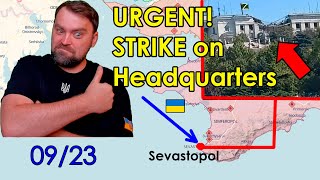 Update from Ukraine  The Ukrainian Strike on the Ruzzian Black Sea Headquarters  ATACMS approved [upl. by Harrow]