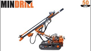 MINDRILL CD100 DTHCD115 TH Crawler Drill [upl. by Mail]