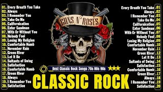 Classic Rock Songs 70s 80s 90s Full Album  Queen Nirvana Scorpions Aerosmith ACDC Bon Jovi [upl. by Ednarb]