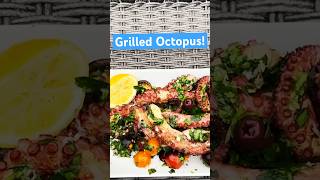 Grilled Octopus octopus shorts recipe grilling [upl. by Maroj963]