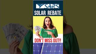 Solar panel rebate from SARS [upl. by Hcnarb]