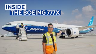 Exclusive Inside The Experimental Boeing 777X [upl. by Judye207]