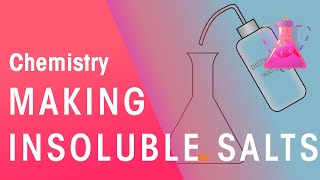 Making Insoluble Salts  Acids Bases amp Alkalis  Chemistry  FuseSchool [upl. by Furnary]