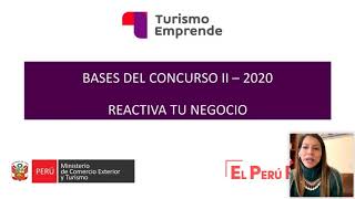 ¿Cómo participar de Turismo Emprende [upl. by Knipe]