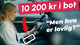 Mobilbruk i bilen — Hva er lovlig hva er ulovlig [upl. by Eneleuqcaj]