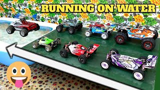 RC Cars Running On Water  Wltoys a959 B  Wltoys 124019 [upl. by Haerr222]