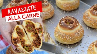 Ravazzate siciliane alla carne ricetta della rosticceria siciliana [upl. by Wyon]