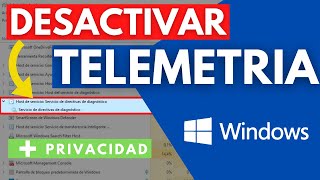 🟩 Desactivar TELEMETRIA en Windows 10  Aumenta tu PRIVACIDAD y RENDIMIENTO [upl. by Dragelin]