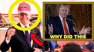 🔴EXCLUSIVE Trump supporters backhanded compliment to Biden [upl. by Ayat]