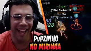 SAMUKA APLICANDO A COVARDIA NO MIRINHA 😋  CORTES MIR4 [upl. by Aneehsyt]