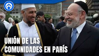 Comunidades musulmanas y judías coexisten en París [upl. by Nyrmak489]