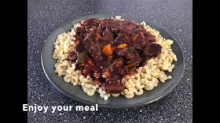 Italian beef from the slow cooker  Crockpot [upl. by Anawek184]