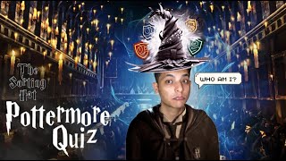 WHATS MY HOGWARTS HOUSE pottermore wizardingworld [upl. by Leimaj]